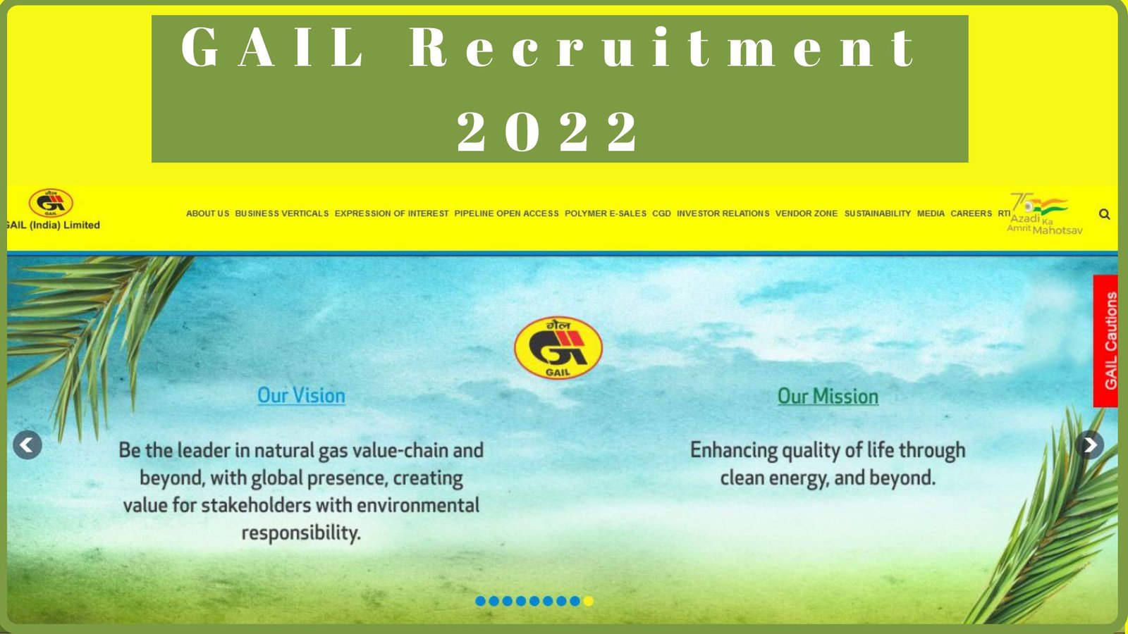 Gail recruitment 2022 | Velaivaippu seithigal 2022 tamil