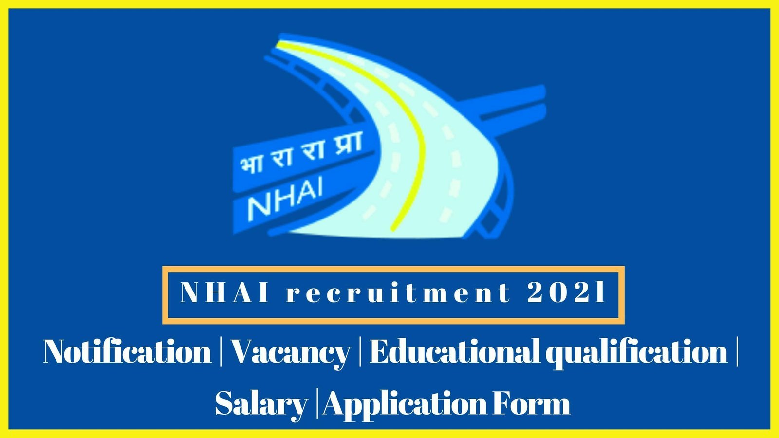 NHAI recruitment 2022 in Tamil